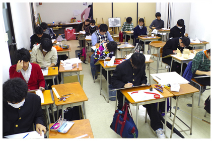福岡中央美術の2013九州大学芸術工学部ＡＯ準備対策ゼミ