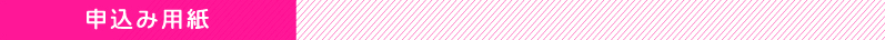 申込み用紙