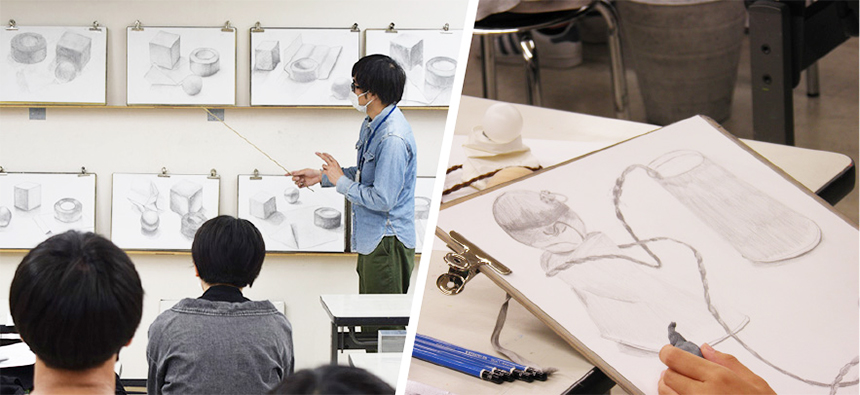 福岡中央美術「九大芸大総合型選抜 夏季集中講習会」のご案内です。
